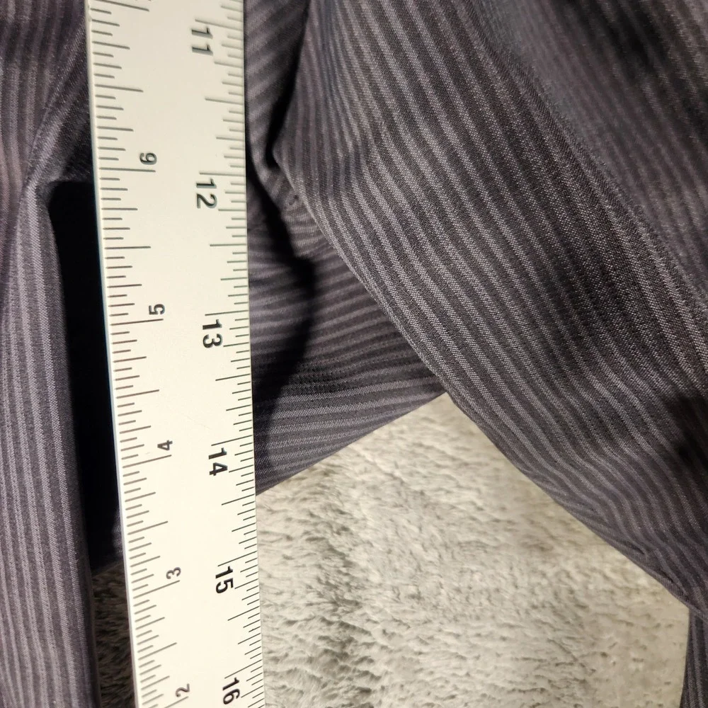 Nike Golf Pants Mens 36x32 Gray Excellent Dri-FIT Pinstripe Performance Trousers